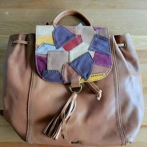 The Sak genuine leather backpack